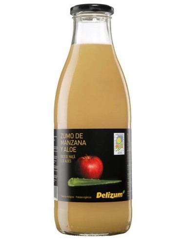 Delizum Zumo Manzana & Aloe Bio 200Ml