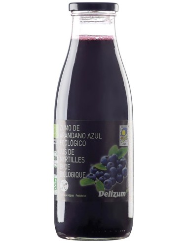 Delizum Zumo Arándanos Azules Bio 750Ml