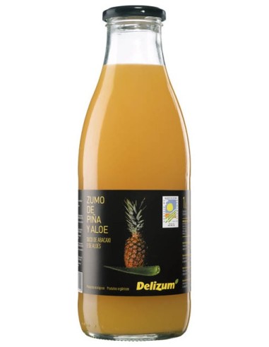 Delizum Zumo Piña & Aloe Bio 1000Ml