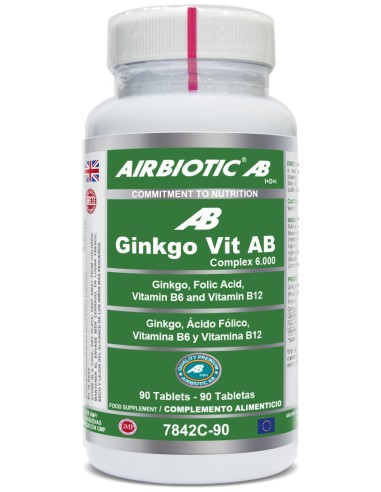 Airbiotic Ginkgo-Vit Ab Complex 6.000 90 Tabletas