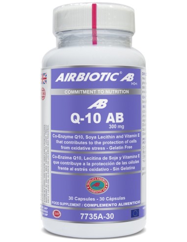 Airbiotic® Ab Co-Enzima Q10 30Cáps