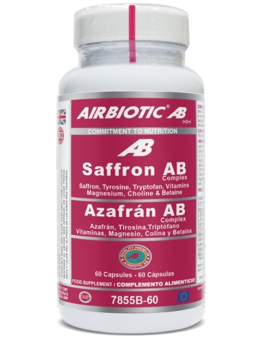 Airbiotic Azafrán Ab Complex 60 Cápsulas