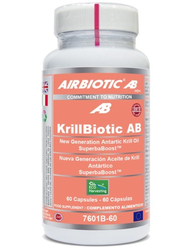 Airbiotic Krillbiotic Ab 590 Mg Ecoharvesting 60 Cápsulas