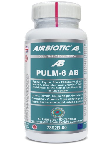 Airbiotic Pulm-6 Ab 60 Cápsulas