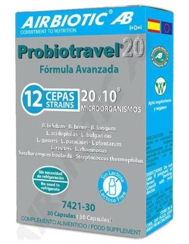 Probiotravel 20 30 Caps