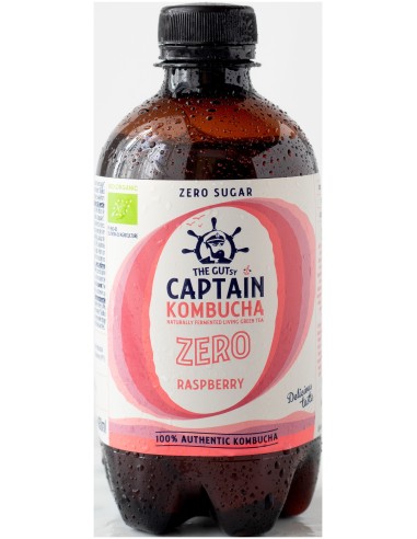 Captain Kombucha Zero Raspberry Bio 400Ml