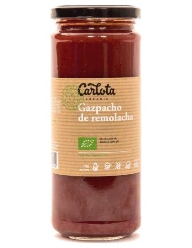 Carlota Organic Gazpacho De Remolacha Eco 450Ml