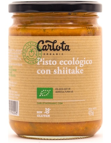 Carlota Organic Pisto Shiitake Eco 425G