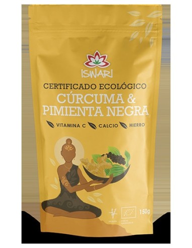 Curcuma & Pimienta Negra Bio 150 G