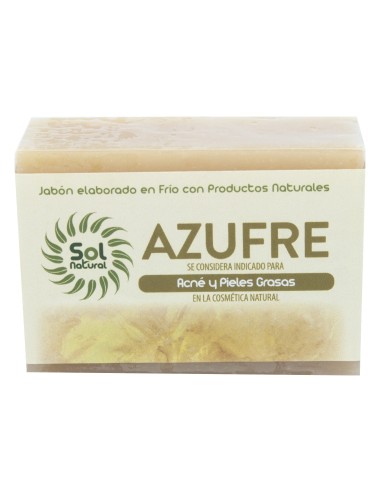 Jabon Natural De Azufre 100 G