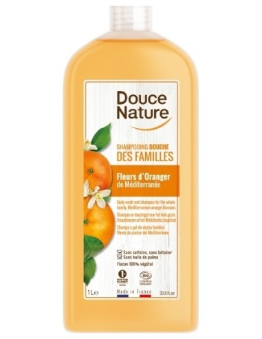 Douce Nature Champú-Gel Azahar Bio 1L