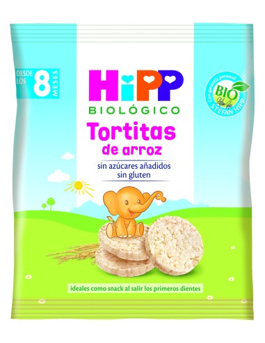 Hipp Tortitas De Arroz Con Manzana Bio 30G