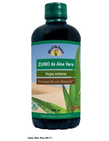 Zumo De Aloe Vera 946 Ml