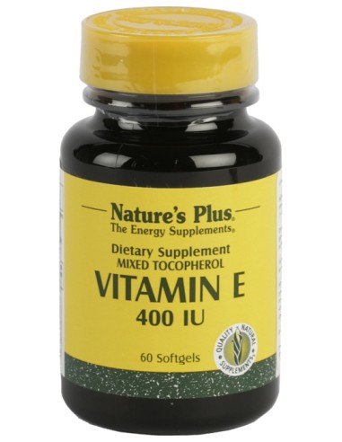 Nature'S Plus Vitamina E 60 Perlas