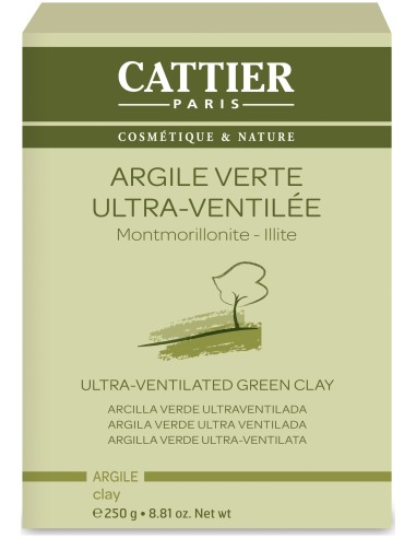 Cattier Argile Verte Ultra VentilE 250 G