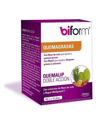 Biform Quemalip Doble Accion 60 Caps