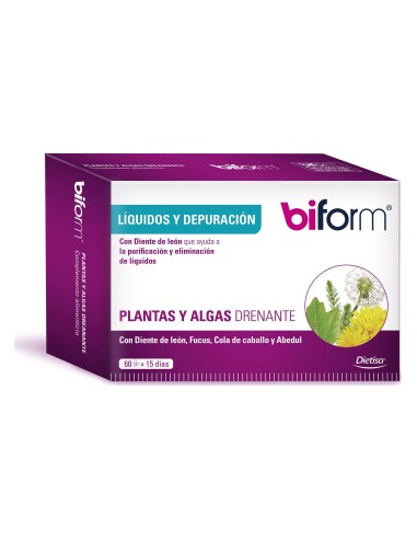 Biform Plantas Y Algas Drenante 60Cáps