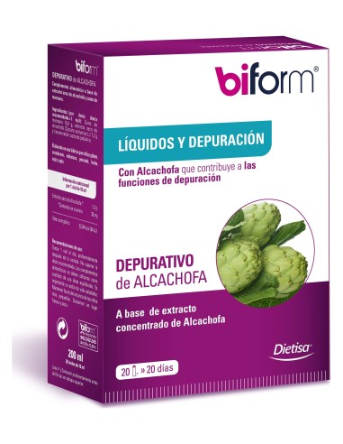 Biform Depurativo De Alcachofa 20 Viales