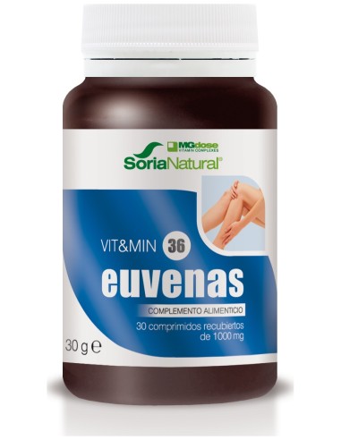 Vit & Min 36 Euvenas 1000 Mg  30 Comp