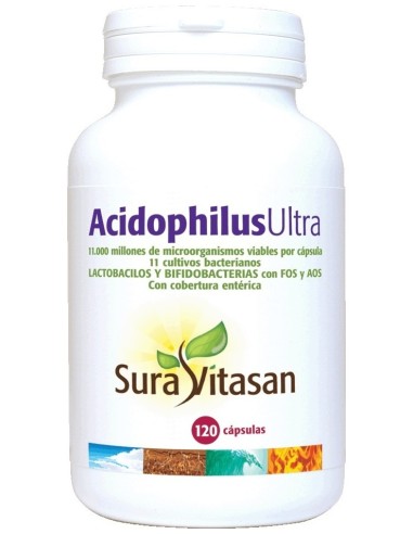 Sura Vitasan Acidophilus Ultra 120 Cápsulas