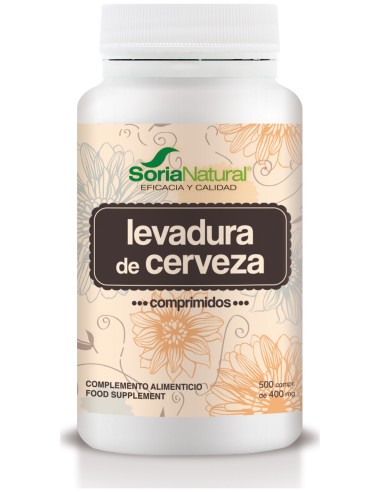 Soria Natural Levadura De Cerveza 500Comp