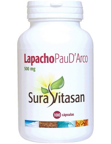 'Sura Vitasan Lapacho Pau D''Arco 500Mg 100 Cápsulas'