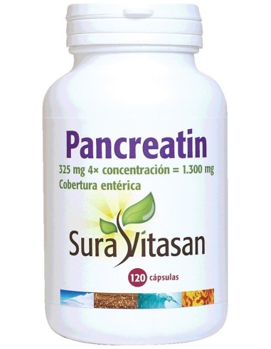 Sura Vitasan Pancreatin 120 Cápsulas