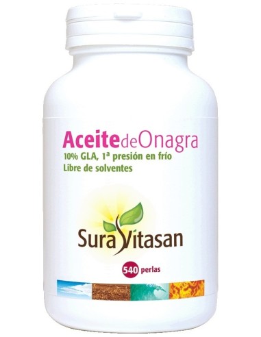 Sura Vitasan Aceite De Onagra 500Mg 540 Perlas