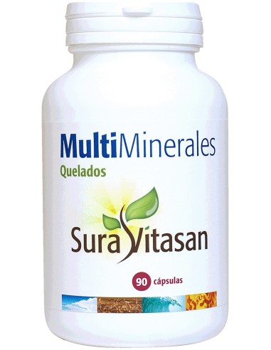 Sura Vitasan Multi Minerales Quelados 90Caps