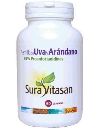 Sura Vitasan Uva Semilla Arandano Forte 60Caps