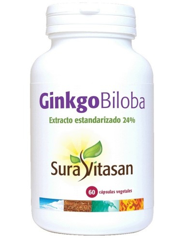 Sura Vitasan Ginkgo Biloba 60 Cápsulas