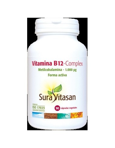 Sura Vitasan Vitamina B12 Complex 90Caps