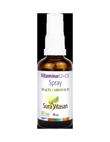 Vitamina K2 + D3   Spray 15 Ml