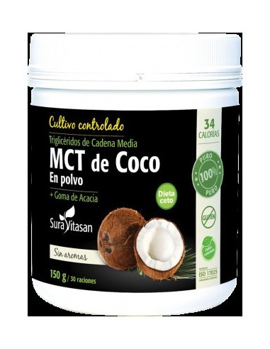 Sura Vitasan Mct De Coco Polvo 150G