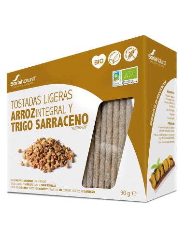 Soria Alimentacion Tostadas Ligeras Arroz Trigo