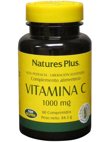 Nature'S Plus Vitamina C 1000 Mg  60 Comp