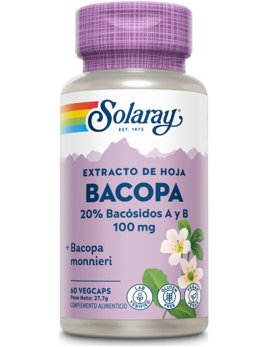 Solaray Bacopa 100Mg 60Cap