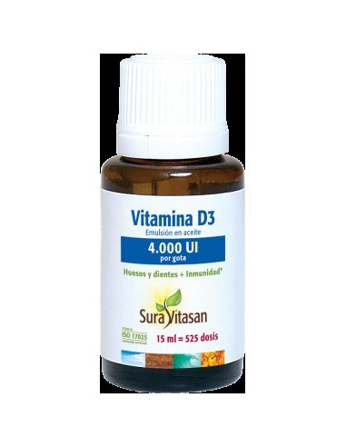 Sura Vitasan Vitamina D3 4.000Ui 15Ml