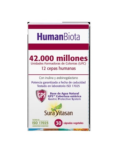 Sura Vitasan Human Biota Probiotic 30Caps