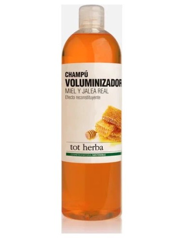 Tot Herba Champu Voluminizador Miel Y Jalea Real 500Ml