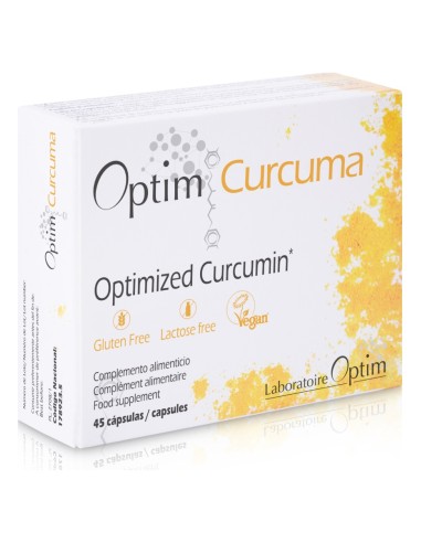 Optim Curcuma Capsulas 45 Caps