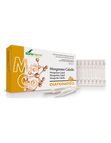 Diatonato 3 Manganeso/Cobalto  28 Ampolllas X 2 Ml