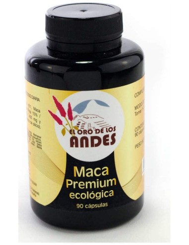 El Oro De Los Andes Maca Premium 90Caps