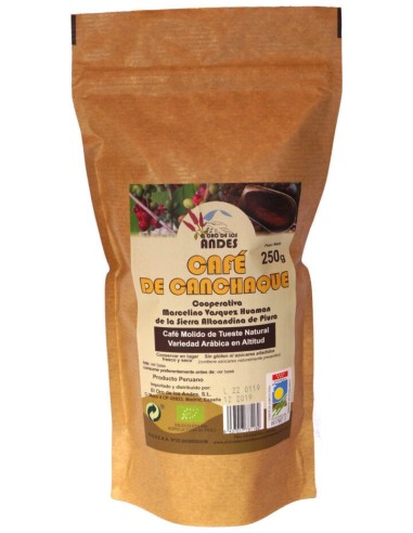 Cafe Molido De Tueste Natural Peru 250 G