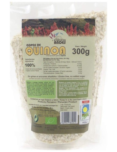 El Oro De Los Andes Quinoa Copos 300G