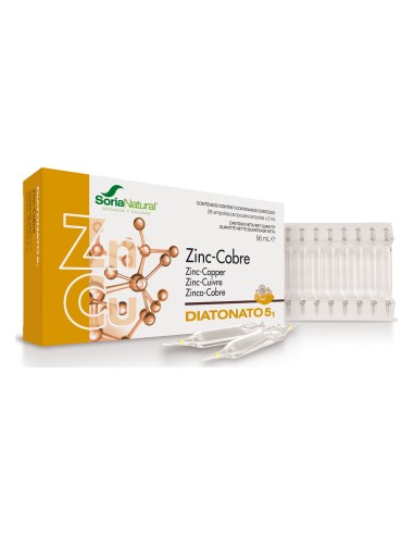 Diatonato 5/1 Zinc/Cobre 28  Ampollas X 2 Ml