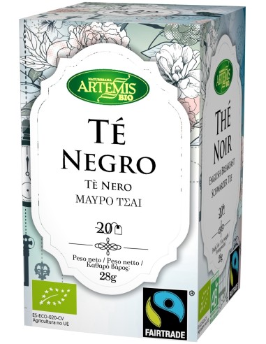 Artemis Te Negro English Breakfast 20 Bolsitas