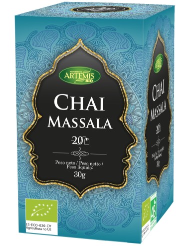 Artemis Bio Chai Massala Eco Sin Teina 20Uds