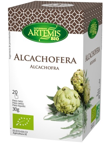 Artemis Alcachofera Bio 20 Bolsitas