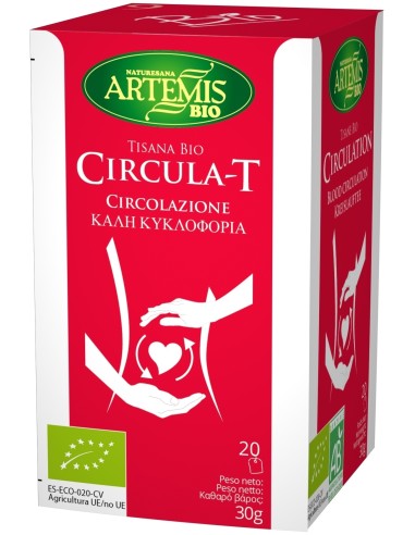 Artemis Tisana Circula-T Bio 20 Filtros